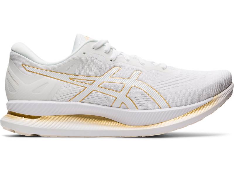 Dámské Běžecké Boty Asics GLIDERIDE Bílé 80239ZGPH